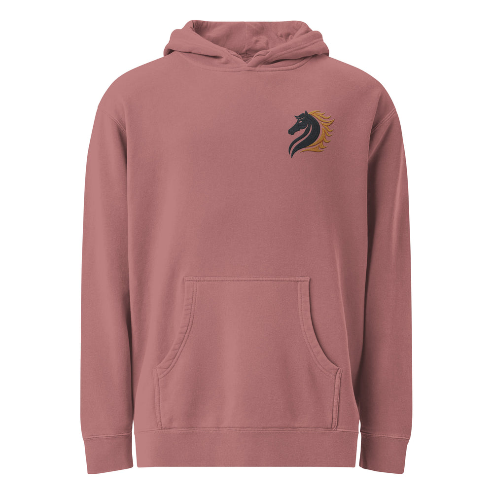Unisex pigment-dyed hoodie
